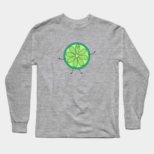 Lime character Long Sleeve T-Shirt